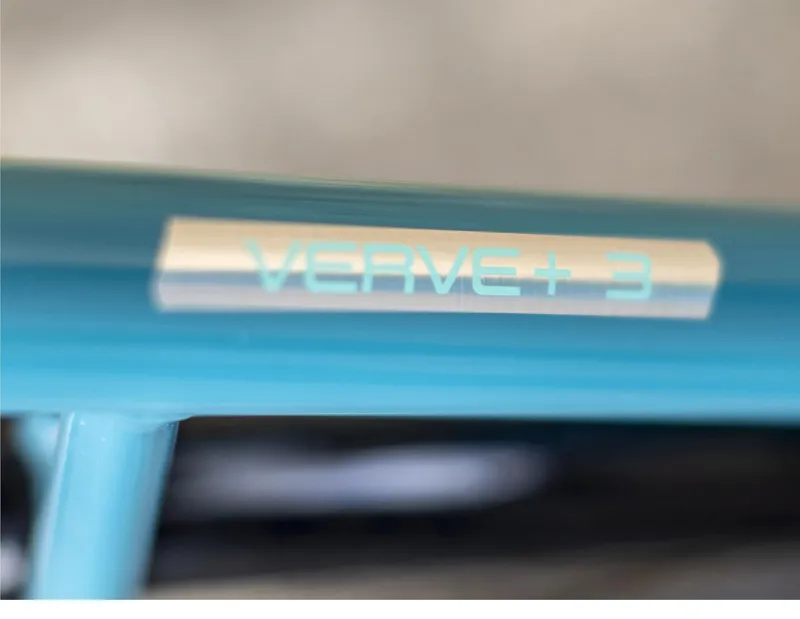 Trek Verve+ 3 Lowstep 400Wh Electric Hybrid Bike in Blue-6